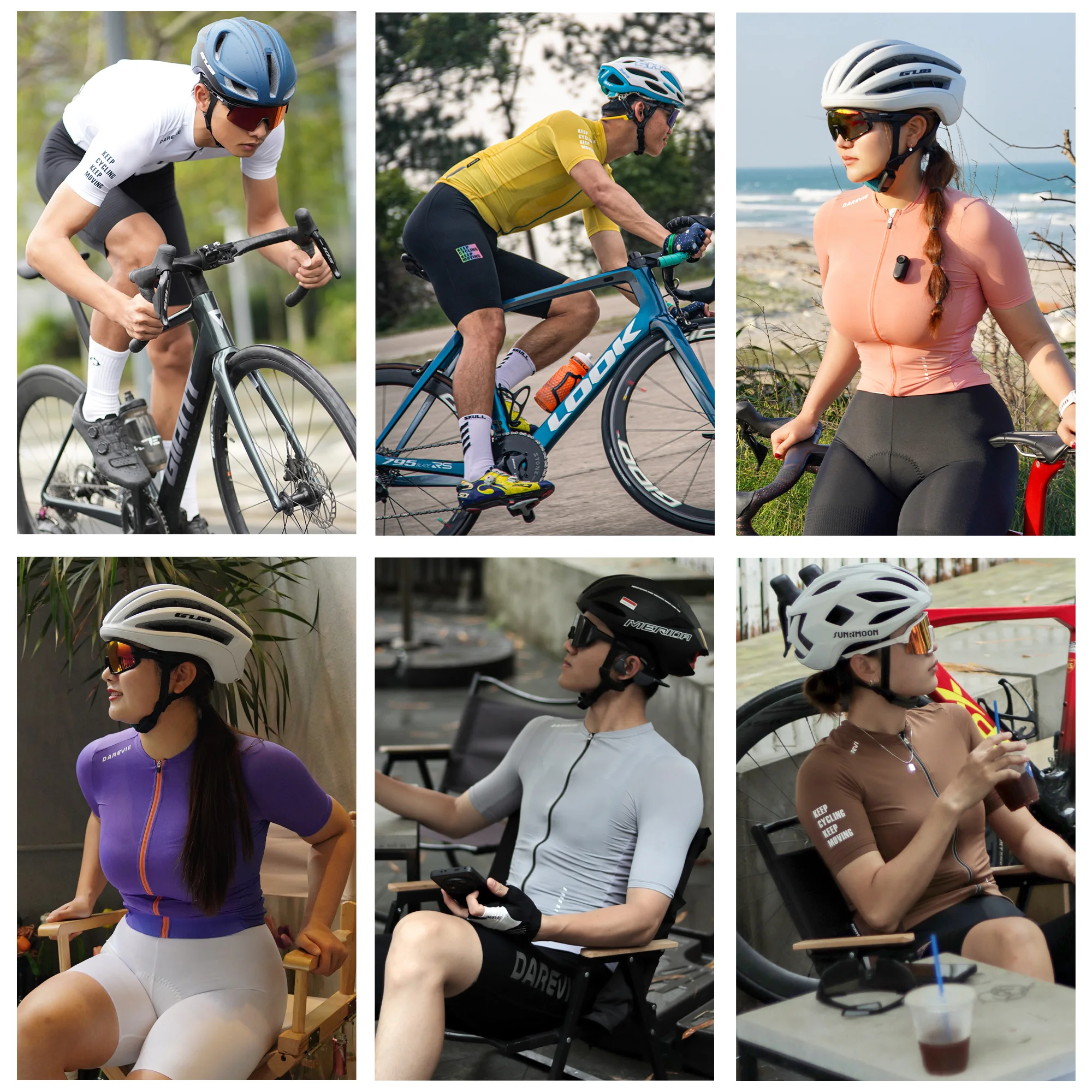 Maillot Ciclismo DAREVIE Anti-UV 50+ | Secado Rápido Unisex