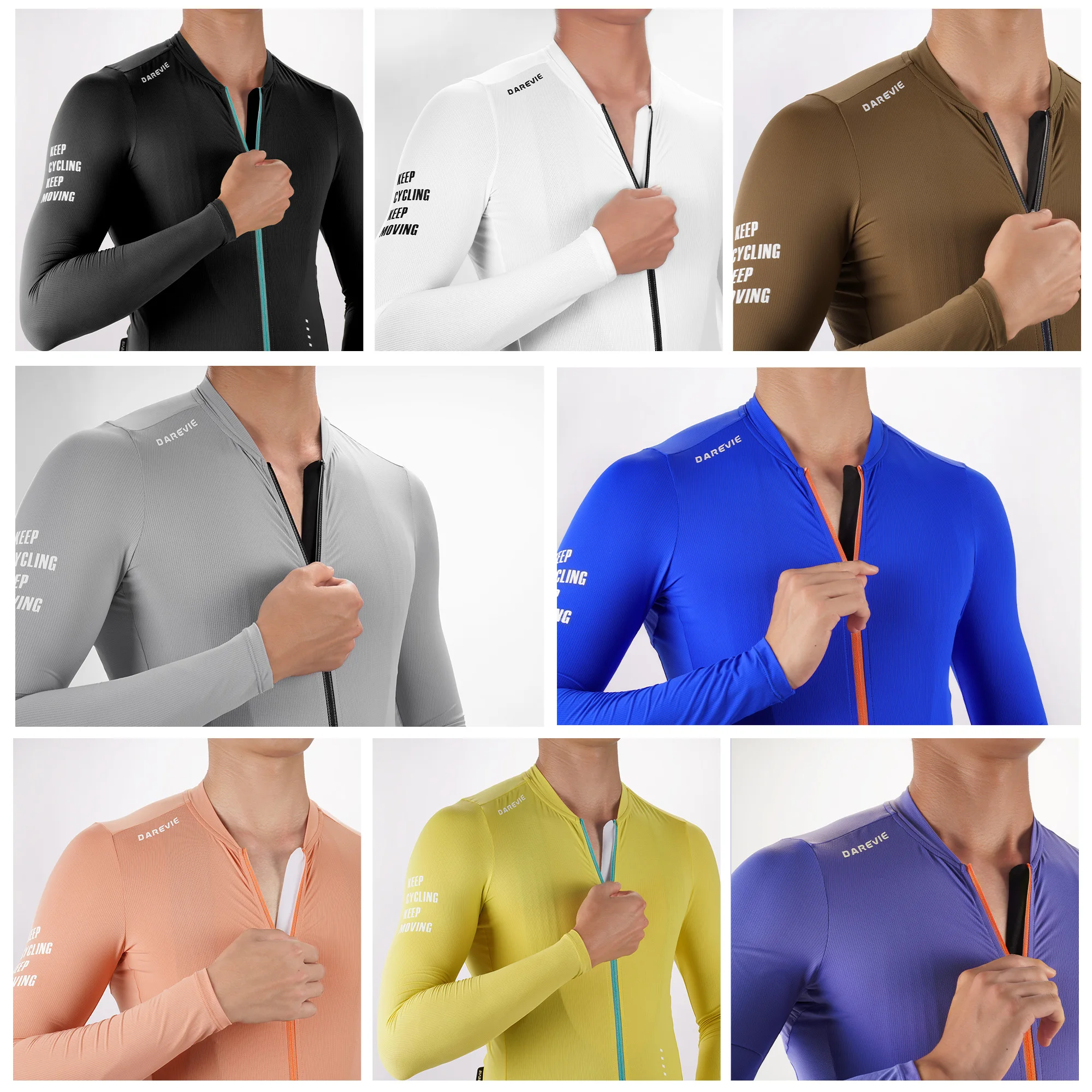 Maillot Ciclismo DAREVIE Anti-UV 50+ | Secado Rápido Unisex