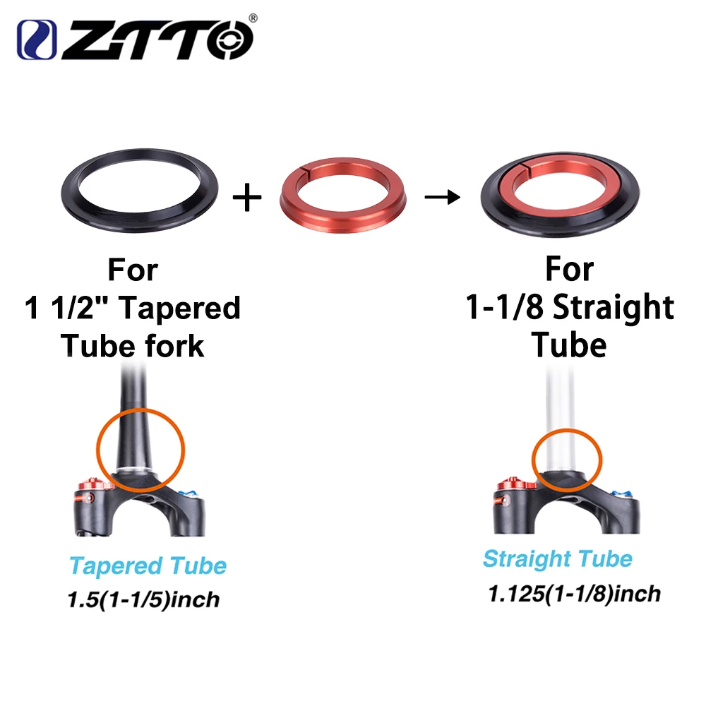 auriculares para bicicleta ztto - Auriculares para bicicleta ZTTO de 1 1/8" a 1 1/2" imagen 3